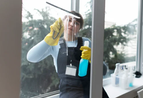 Nettoyage de vitres intérieures et extérieures à Val-de-Mercy